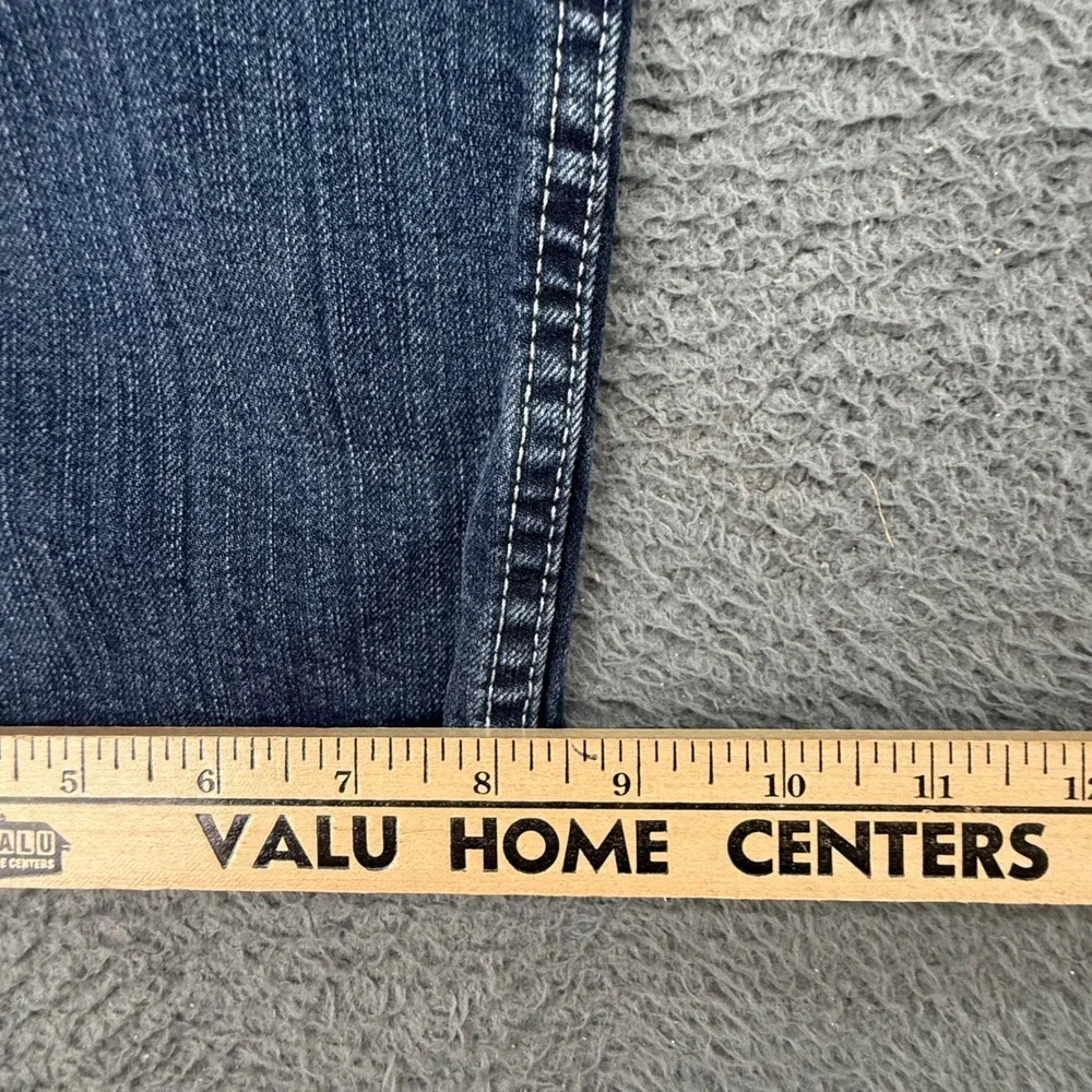 Levi's 505 Jeans Mens 34x30 Blue Regular Fit Straight Leg Stretch Denim